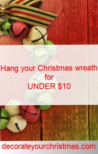 over the door Christmas wreather hangers